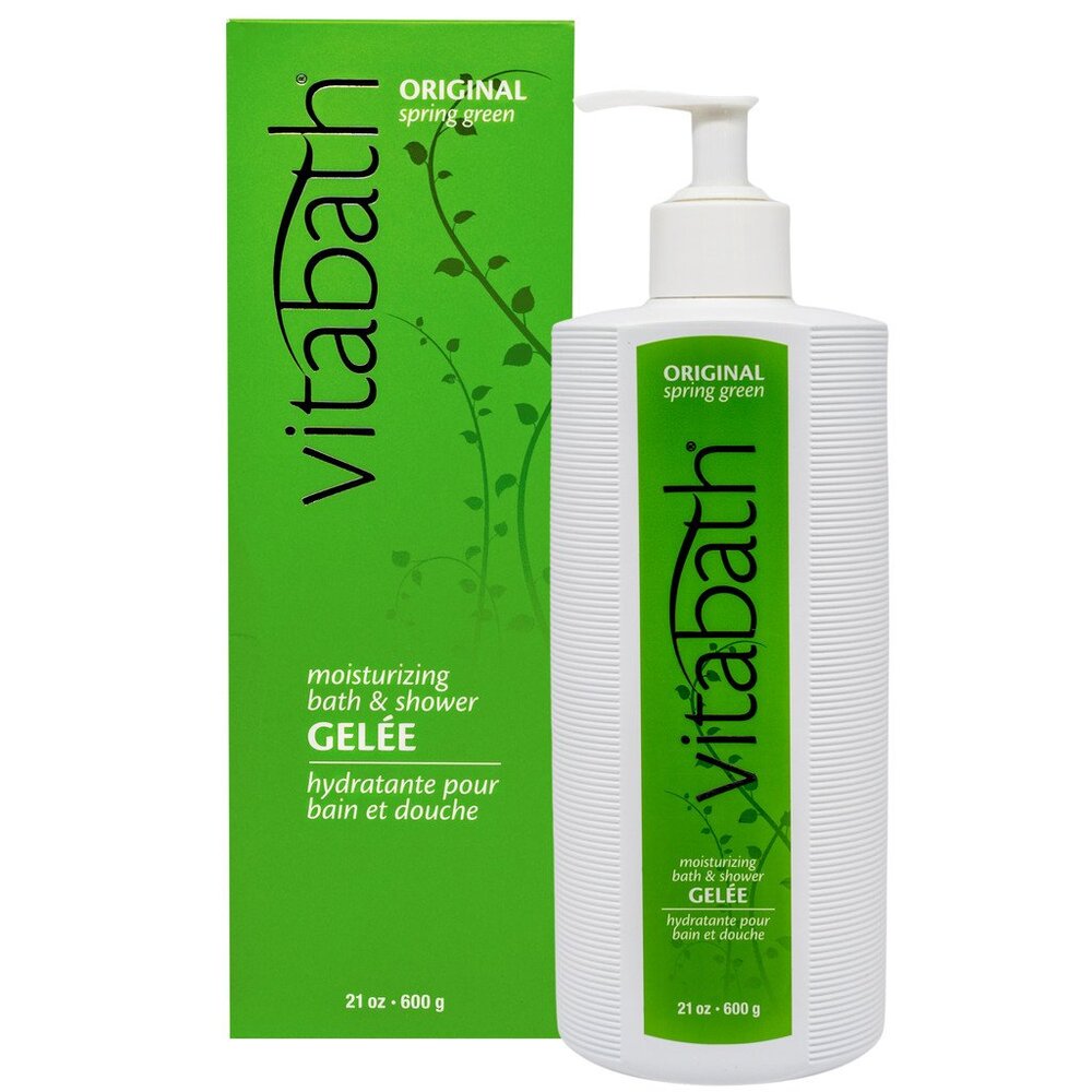Vitabath Original spring green bath and shower gelee